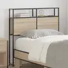 Image de vidaXL Tête de lit de rangement Chêne sonoma Bois d'ingénierie