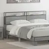 Image de vidaXL Tête de lit de rangement Sonoma gris Bois d'ingénierie