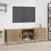 Image de vidaXL Meuble TV chêne artisanal 150 x 30 x 50 cm Bois d'ingénierie
