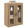 Image de vidaXL Dressoir Artisan Eiken 69,5 x 34 x 90 cm Bewerkt hout