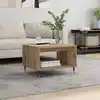 Image de vidaXL Table basse chêne artisanal 60 x 50 x 40 cm Bois d'ingénierie