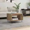 Image de vidaXL Table basse chêne artisanal 60 x 50 x 40 cm Bois d'ingénierie