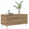 Image de vidaXL Table basse chêne artisanal 90 x 44.5 x 45 cm Bois d'ingénierie