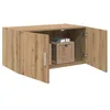 Image de vidaXL Meuble mural chêne artisanal 80 x 42.5 x 40 cm