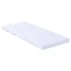 Image de vidaXL Matelas en mousse extensible 80 x 200 cm Blanc