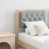 Image de vidaXL Tête de lit Marron et gris clair 150 cm Bois massif en pin