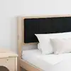 Image de vidaXL Tête de lit capitonnée Marron 200 cm Pin massif