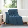 Image de vidaXL Couvertures à jeter 6 pc Bleu marine 200 x 150 cm 2.52 kg