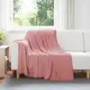 Image de vidaXL Couvertures à jeter 6 pc Rose 200 x 150 cm 2.52 kg Polaire