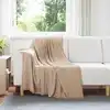 Image de vidaXL Couvertures à jeter 24 pc Camel 170 x 130 cm 8.06 kg Polaire