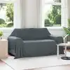 Image de vidaXL Couvertures à jeter 6 pc Gris foncé 280 x 210 cm 4.88 kg