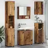 Image de vidaXL Ensemble de mobilier de salle de bain 5 pcs Bois Ancien