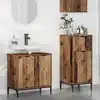 Image de vidaXL Ensemble de mobilier de salle de bain 2 pcs Bois Ancien