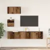 Image de vidaXL Ensemble meuble TV 3 pc Bois Ancien Bois d'ingénierie