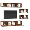 Image de vidaXL Ensemble meuble TV 6 pc Bois Ancien Bois d'ingénierie