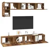 Image de vidaXL Ensemble meuble TV 5 pc Bois Ancien Bois d'ingénierie