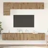 Image de vidaXL Ensemble meuble TV 5 pc Chêne artisanal Bois d'ingénierie