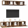Image de vidaXL Ensemble meuble TV 5 pc Bois Ancien Bois d'ingénierie