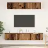 Image de vidaXL Ensemble meuble TV 5 pcs Bois Ancien Bois d'ingénierie