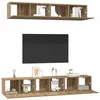 Image de vidaXL Ensemble meuble TV 5 pc Chêne artisanal Bois d'ingénierie