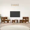 Image de vidaXL Ensemble de meubles TV 8 pc Bois Ancien Bois d'ingénierie