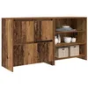 Image de vidaXL Buffet 2 pc Bois ancien 70 x 41 x 75 cm Bois d'ingénierie
