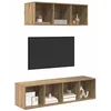 Image de vidaXL Ensemble meuble TV 2 pc Chêne artisanal Bois d'ingénierie
