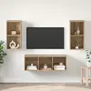 Image de vidaXL Ensemble meuble TV Chêne artisanal Bois d'ingénierie