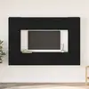 Image de vidaXL Ensemble meuble TV Montage mural Chêne noir Bois d'ingénierie