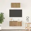 Image de vidaXL Ensemble meuble TV 2 pc Chêne artisanal Bois d'ingénierie