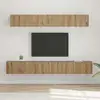 Image de vidaXL Ensemble meuble TV 5 pc Chêne artisanal Bois d'ingénierie