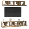Image de vidaXL Ensemble de meubles TV Montage mural 5 pcs chêne artisanal