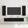Image de vidaXL Ensemble meuble TV 5 pcs Chêne noir Bois d'ingénierie