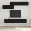 Image de vidaXL Ensemble meuble TV 7 pcs Chêne noir Bois d'ingénierie