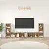 Image de vidaXL Ensemble meuble TV 4 pc Chêne artisanal Bois d'ingénierie