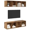 Image de vidaXL Ensemble meuble TV 2 pc Bois Ancien Bois d'ingénierie