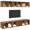 Image de vidaXL Ensemble meuble TV 4 pc Bois Ancien Bois d'ingénierie