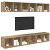 Image de vidaXL Ensemble meuble TV 4 pc Chêne artisanal Bois d'ingénierie