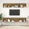Image de vidaXL Ensemble meuble TV 4 pc Chêne artisanal Bois d'ingénierie