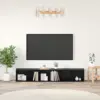 Image de vidaXL Ensemble meuble TV 2 pc Chêne noir Bois d'ingénierie