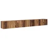 Image de vidaXL Ensemble meuble TV 4 pc Bois Ancien Bois d'ingénierie