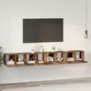 Image de vidaXL Ensemble meuble TV 4 pcs Bois Ancien 60 x 30 x 30 cm