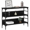 Image de vidaXL Table console Chêne noir 100 x 32 x 75 cm Bois d'ingénierie