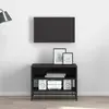 Image de vidaXL Unites TV Chêne noir 61 x 40 x 46 cm Bois d'ingénierie
