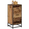 Image de vidaXL Buffet Bois ancien 35,5 x 35 x 76 cm