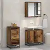 Image de vidaXL Buffet Bois ancien 35,5 x 35 x 76 cm