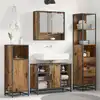 Image de vidaXL Ensemble de mobilier de salle de bain avec tiroir Bois Ancien