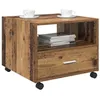 Image de vidaXL Table basse Bois Ancien 55 x 55 x 45cm Bois d'ingénierie