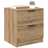 Image de vidaXL Cabinet de chevet 2 pc Chêne artisanal 45 x 39 x 50cm