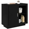 Image de vidaXL Buffet Chêne noir 80 x 40 x 75 cm Bois d'ingénierie